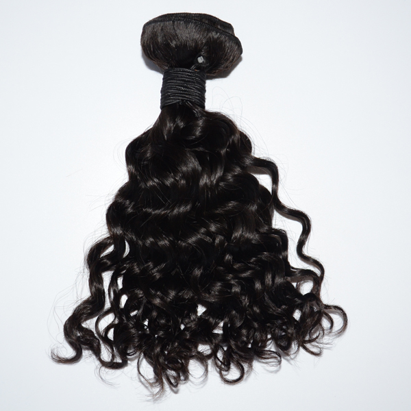 7A 10inch natural deep curl hair JL7